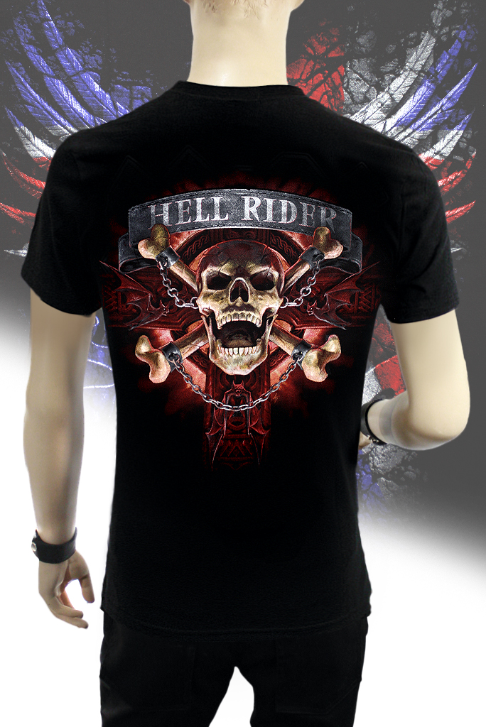 Футболка Spiral Hell Rider - фото 2 - rockbunker.ru