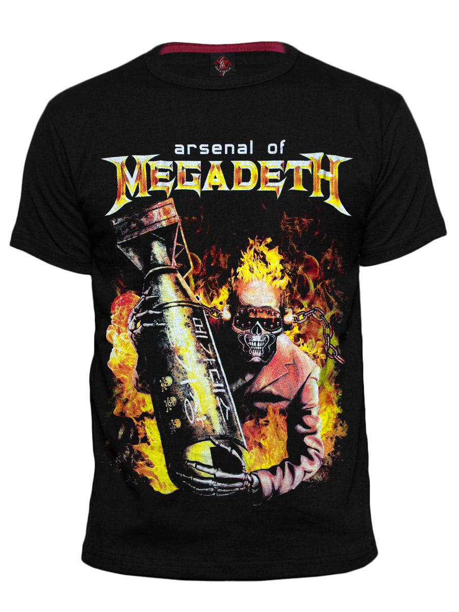 Футболка RockMerch Megadeth Arsenal of Megadeth - фото 1 - rockbunker.ru