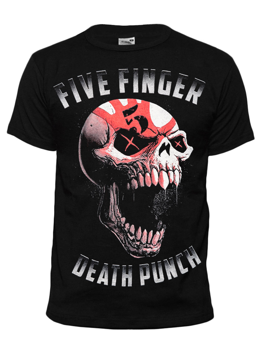 Футболка Five Finger Death Funch - фото 1 - rockbunker.ru
