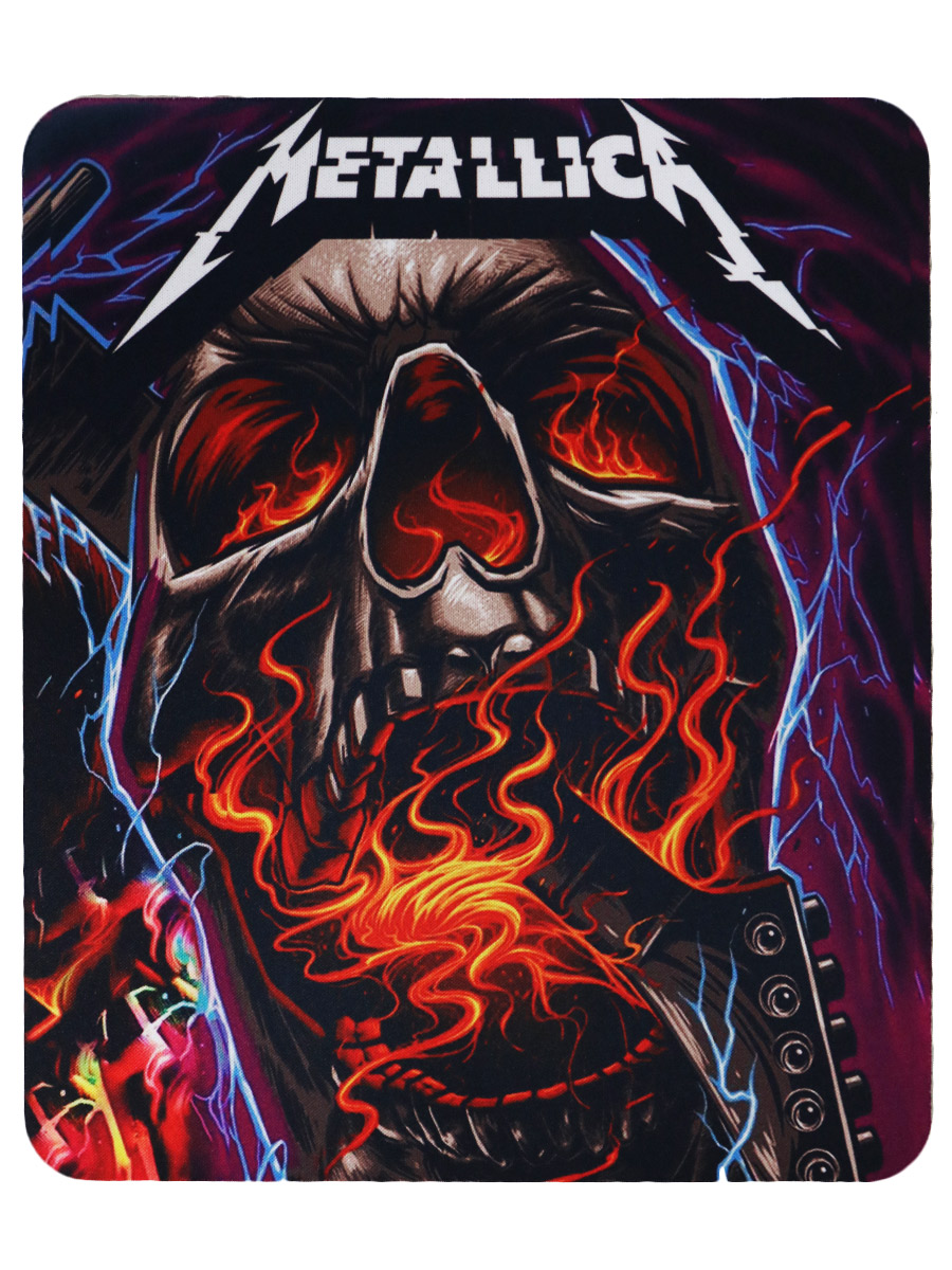 Коврик для мыши RockMerch Metallica - фото 1 - rockbunker.ru
