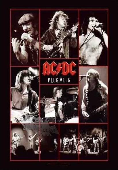 Флаг AC DC - фото 1 - rockbunker.ru