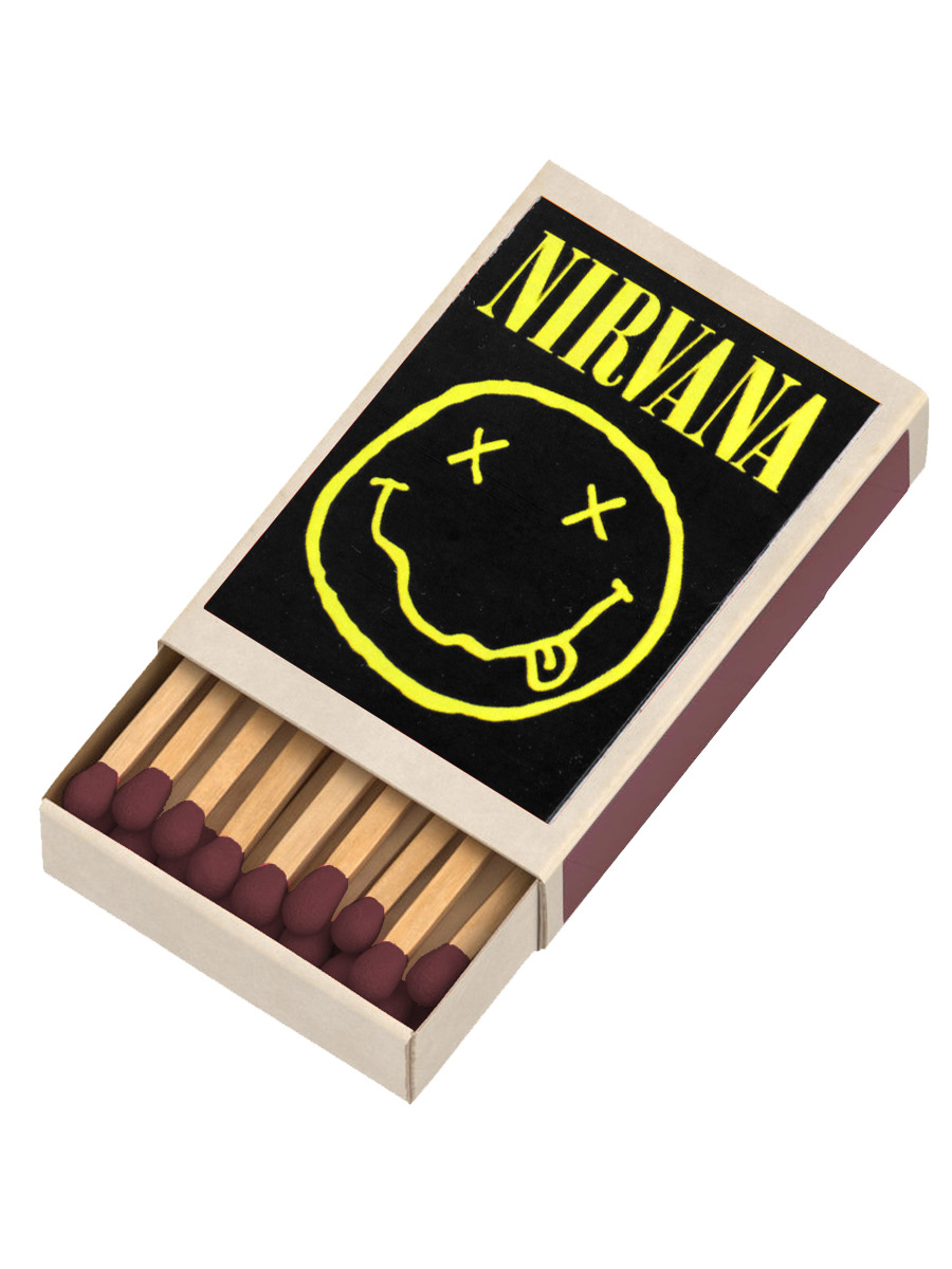 Спички с магнитом Nirvana - фото 1 - rockbunker.ru
