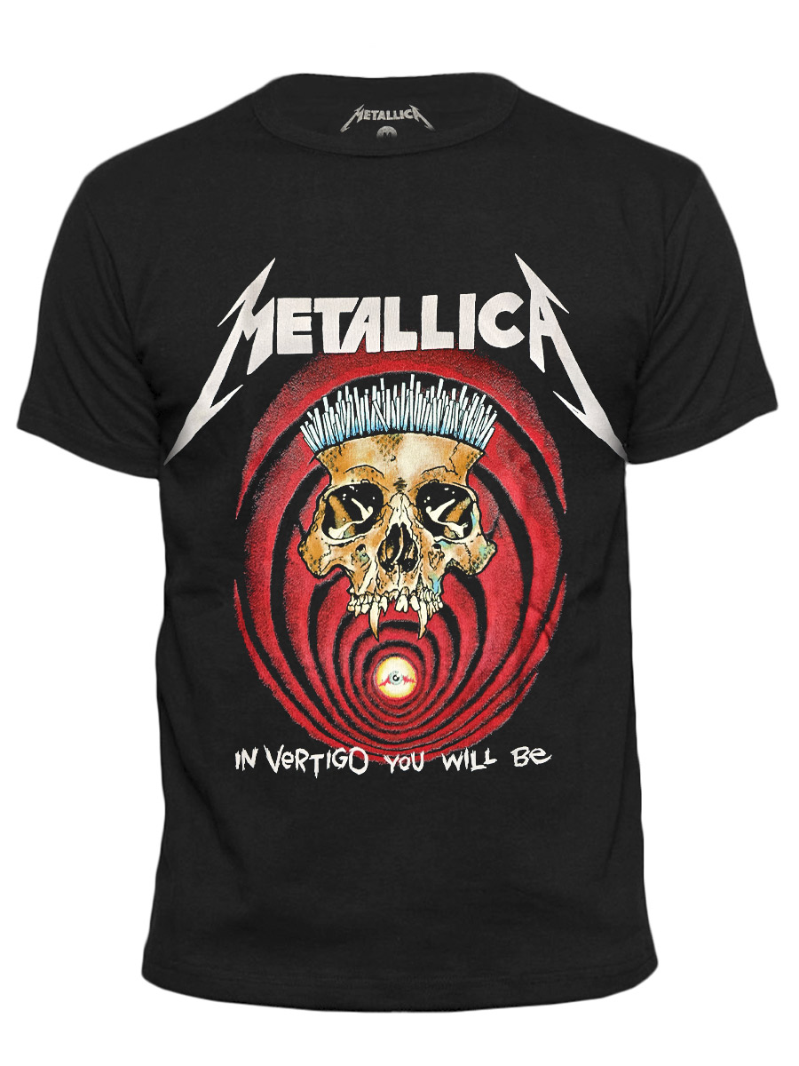 Футболка Metallica In Vertigo - фото 1 - rockbunker.ru