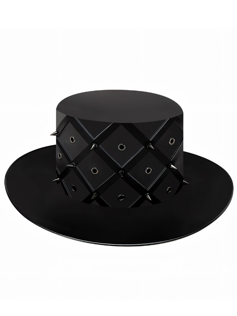 Стимпанк Шляпа с Шипами - фото 1 - rockbunker.ru