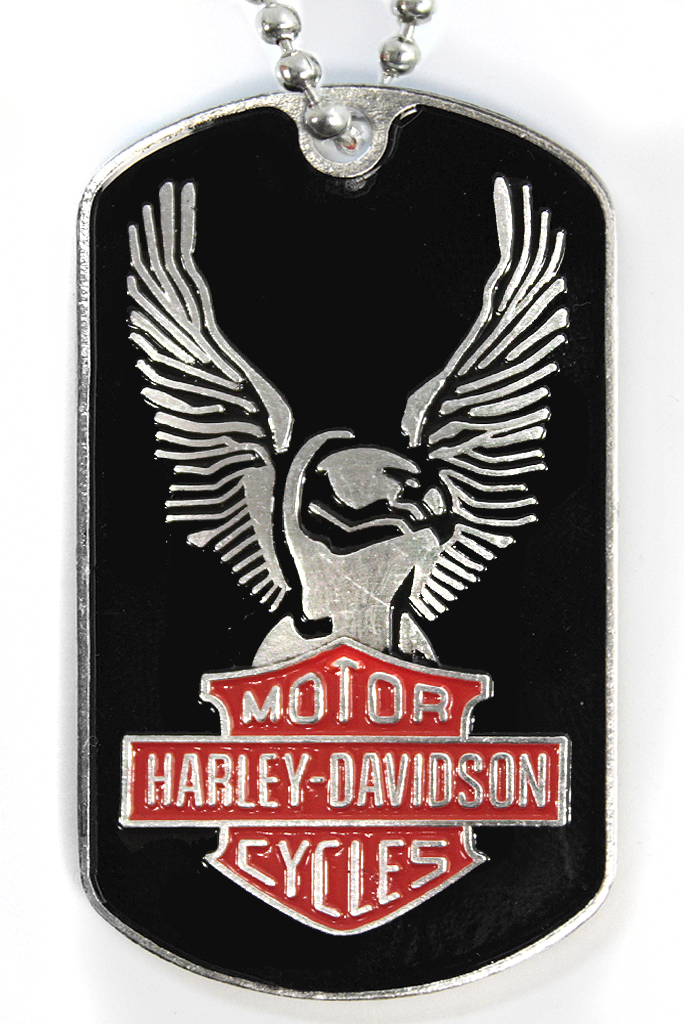 Жетон армейский Harley-Davidson - фото 1 - rockbunker.ru
