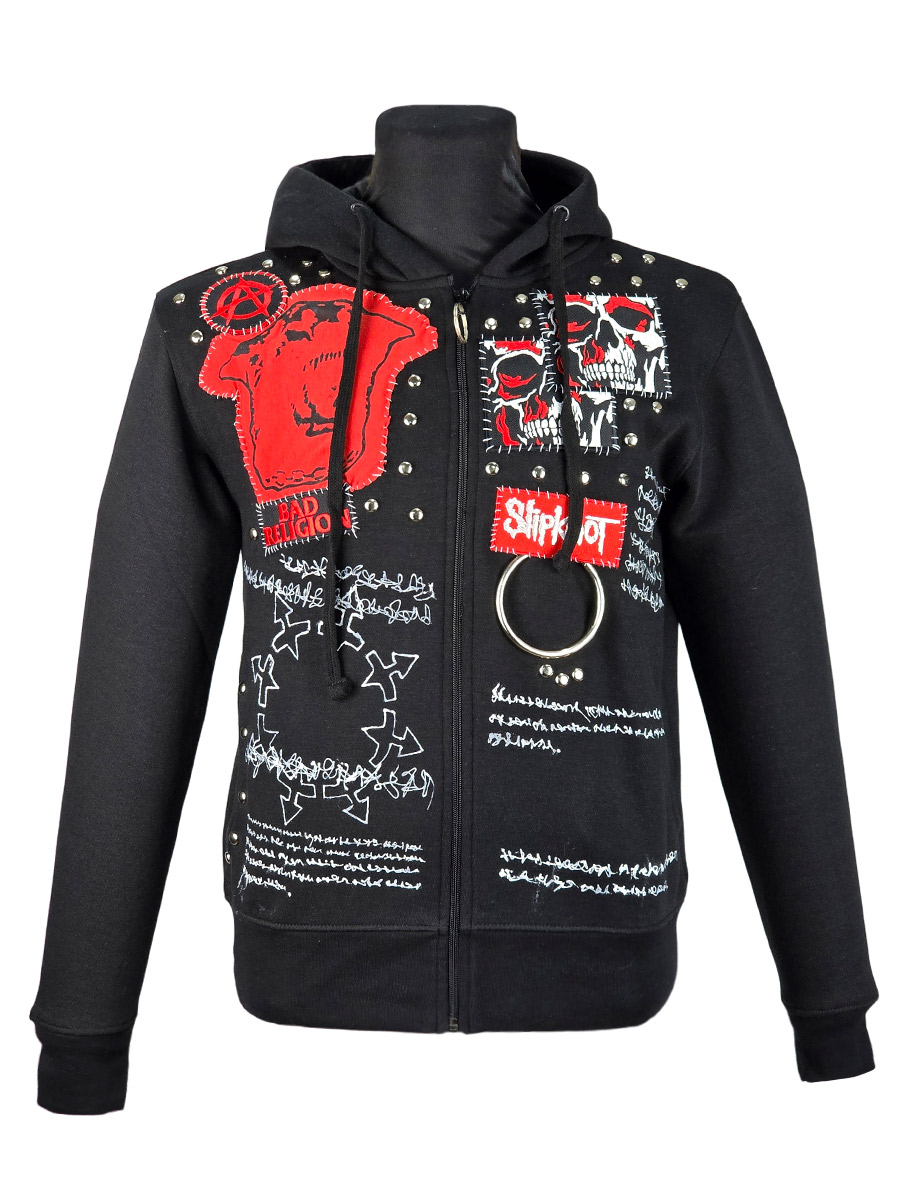 Толстовка кастомная Death - фото 1 - rockbunker.ru