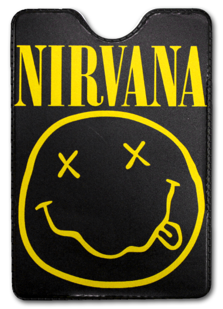 Обложка для проездного RockMerch Nirvana - фото 1 - rockbunker.ru
