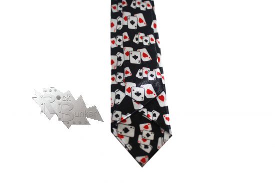 Галстук Игральные карты - фото 9 - rockbunker.ru