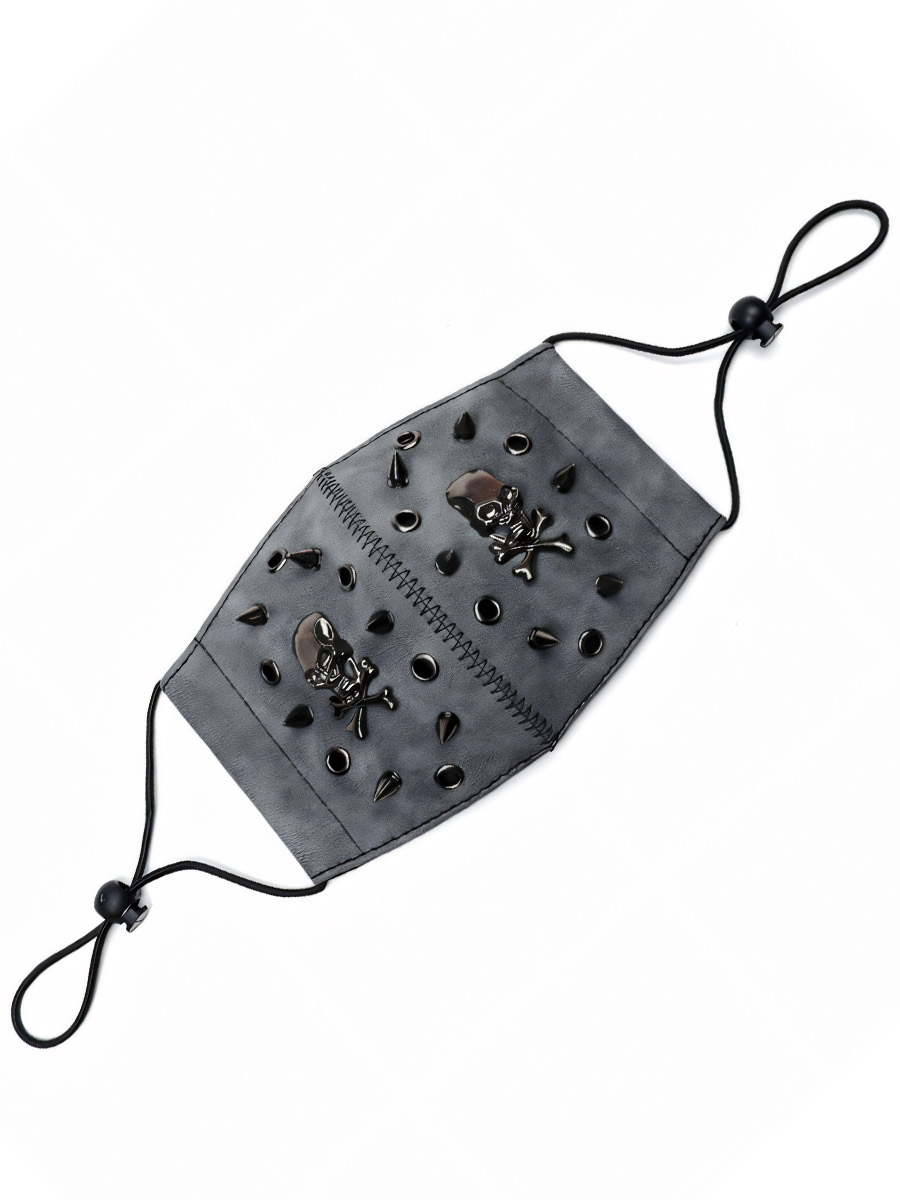 Маска Стимпанк Роджер с Шипами - фото 1 - rockbunker.ru