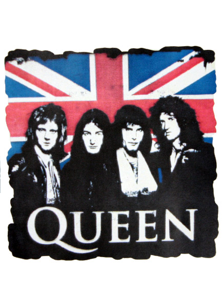 Наклейка-стикер Queen - фото 1 - rockbunker.ru