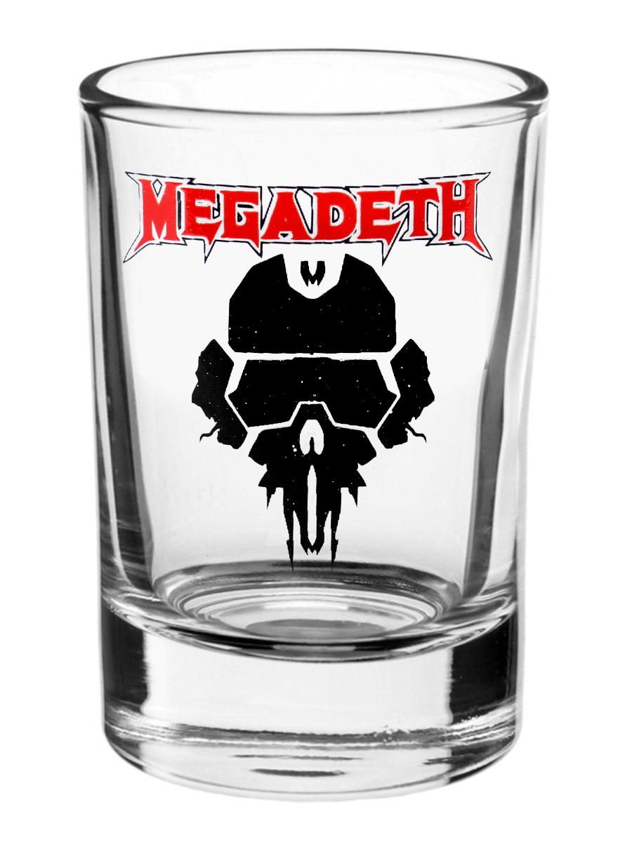 Стопка RockMerch Megadeth - фото 1 - rockbunker.ru