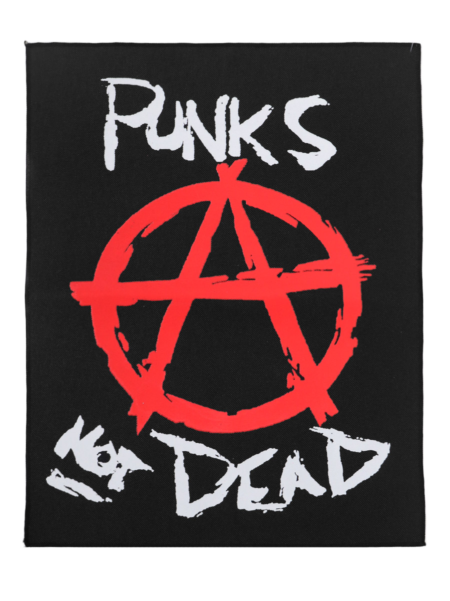 Нашивка Punks Not Dead - фото 3 - rockbunker.ru