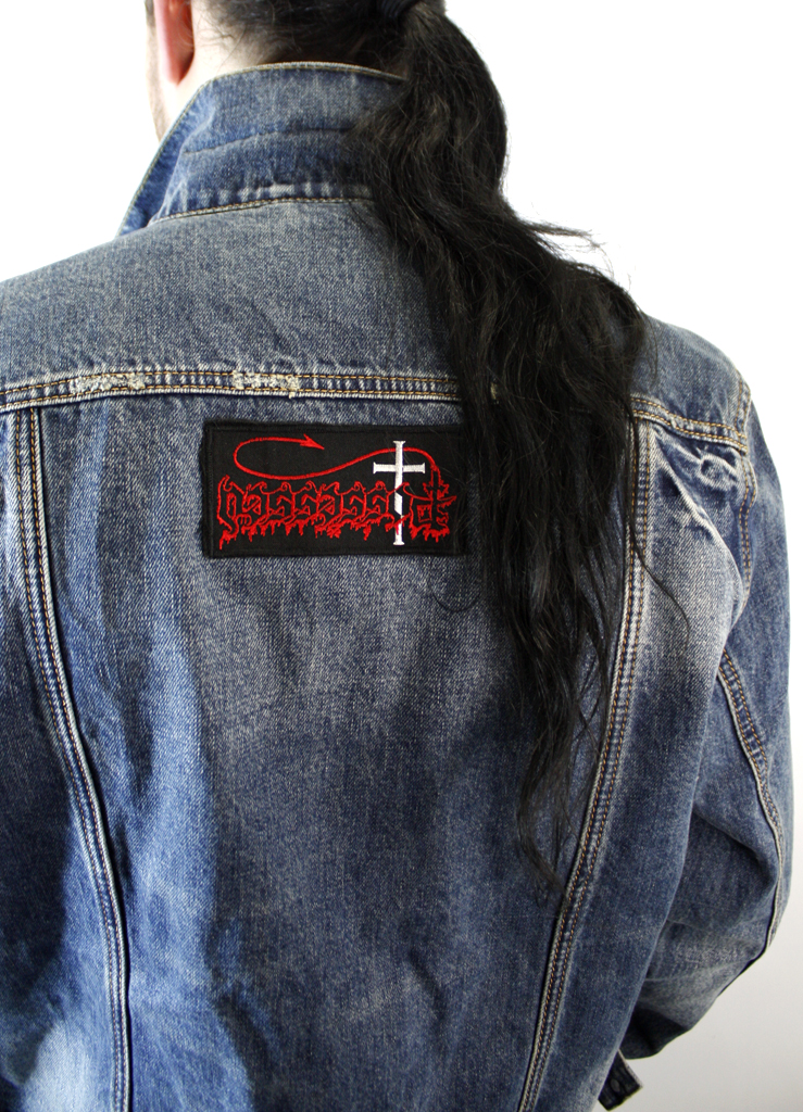 Куртка джинсовая с нашивками Metallica-Metallica-Possessed - фото 3 - rockbunker.ru
