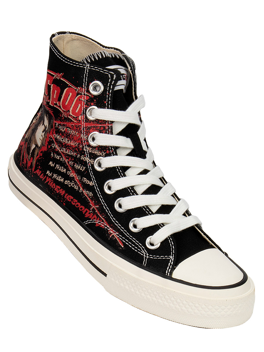 Кеды Triggerix 8 блоков Гражданская Оборона - фото 1 - rockbunker.ru