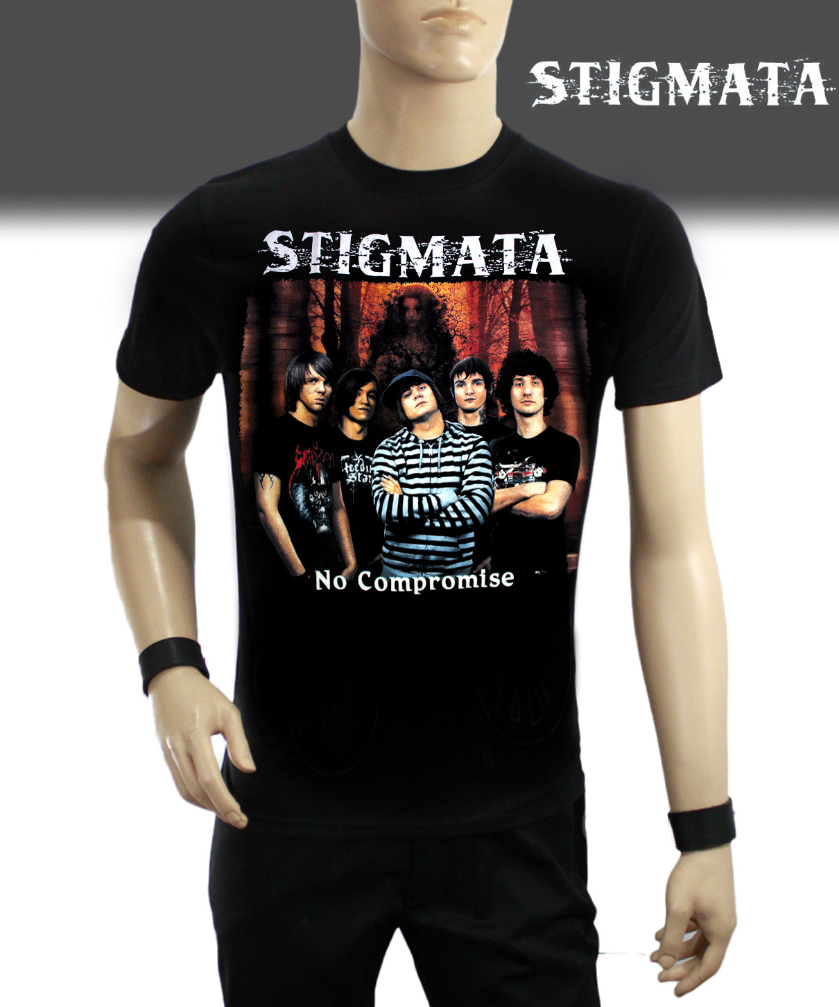 Футболка Stigmata - фото 1 - rockbunker.ru