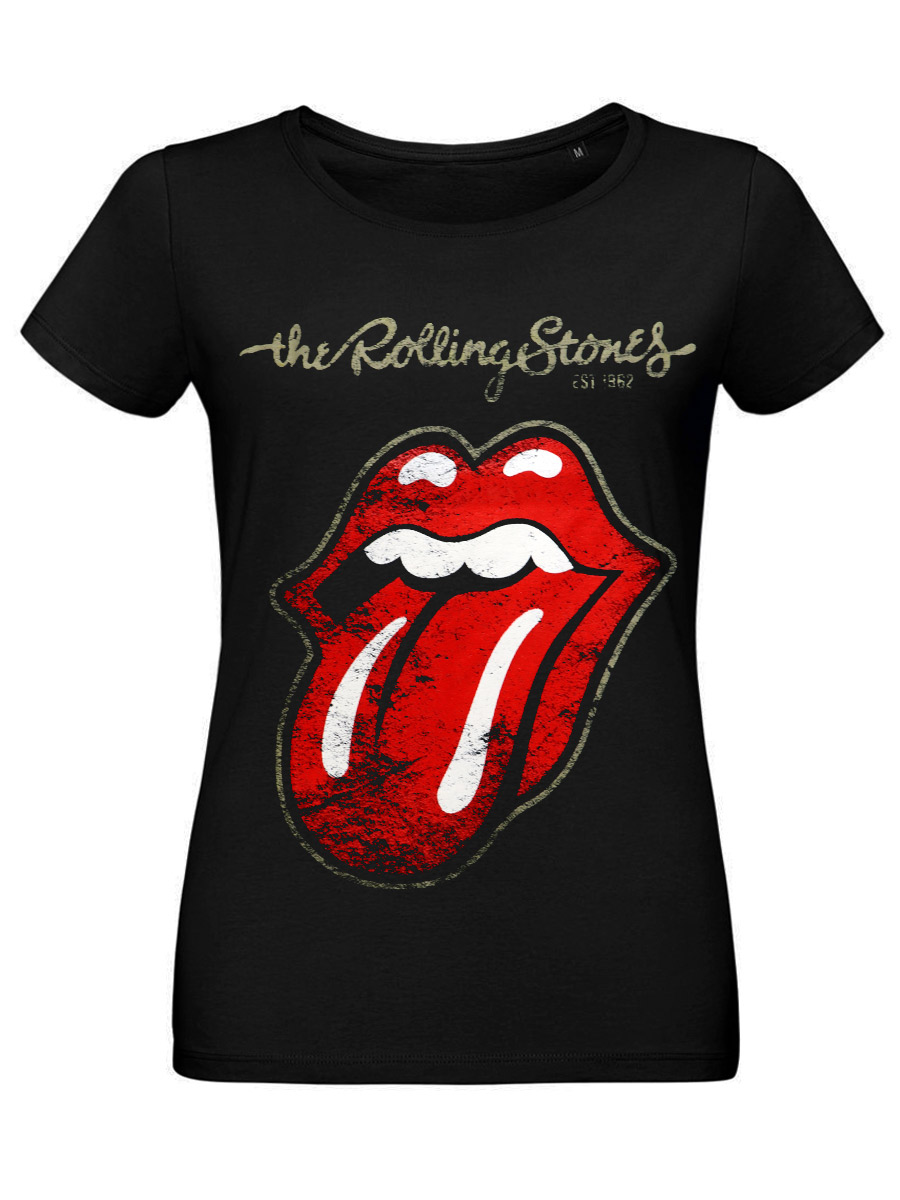 Футболка женская The Rolling Stones - фото 1 - rockbunker.ru