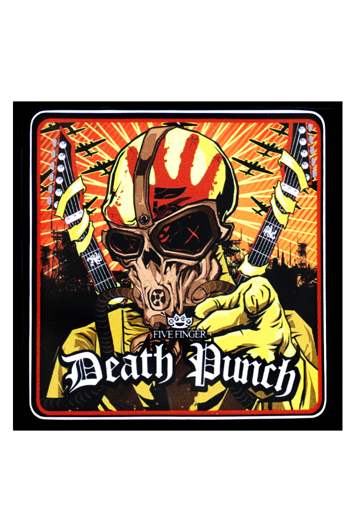 Наклейка-стикер Rock Merch Five Finger Death Punch - фото 1 - rockbunker.ru