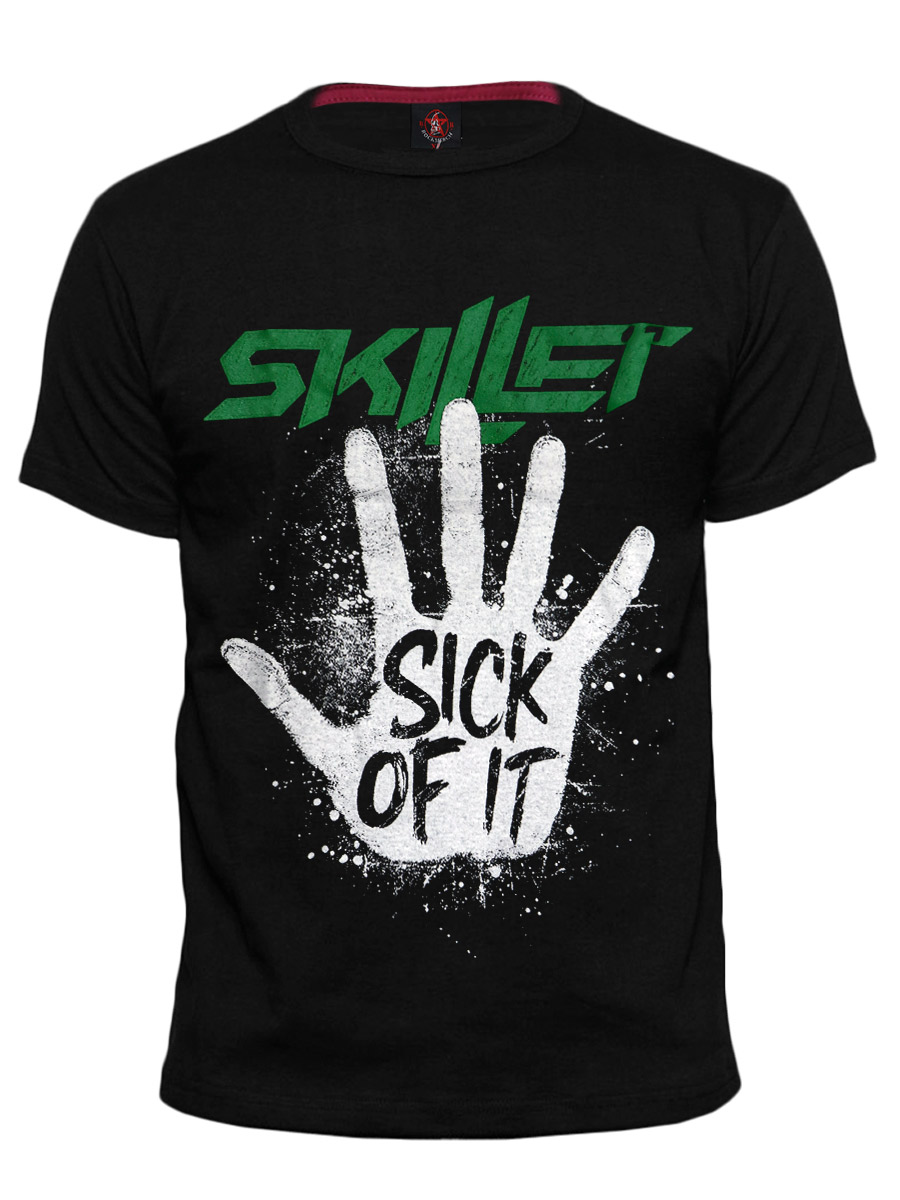 Футболка RockMerch Skillet - фото 1 - rockbunker.ru