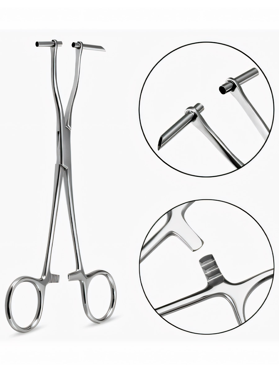 Зажим трубчатый с фиксатором - фото 1 - rockbunker.ru