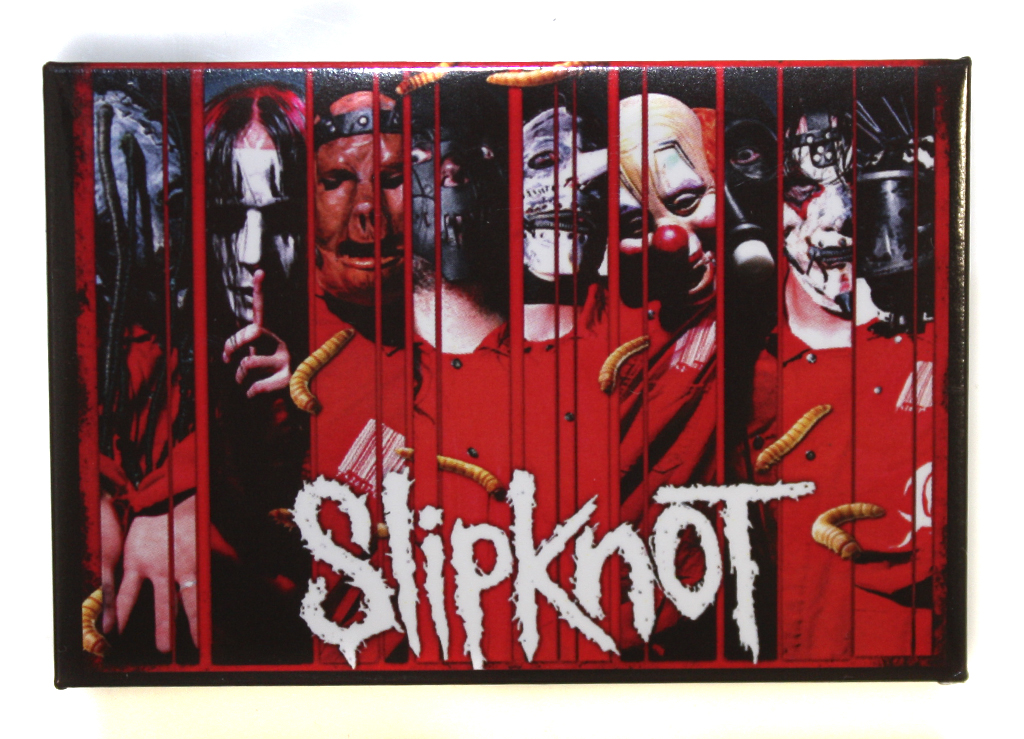 Магнит RockMerch Slipknot - фото 1 - rockbunker.ru