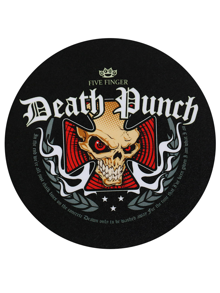 Костер-подставка Five Finger Death Punch - фото 2 - rockbunker.ru