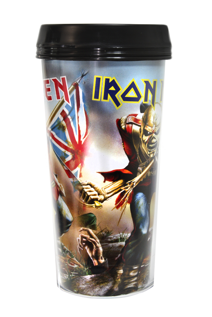 Кружка походная Iron Maiden - фото 2 - rockbunker.ru