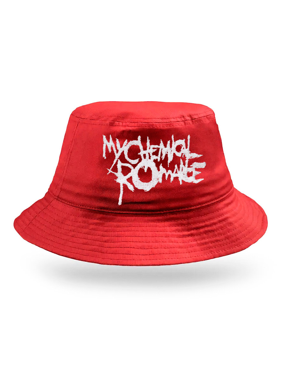 Панама My Chemical Romance красная - фото 1 - rockbunker.ru