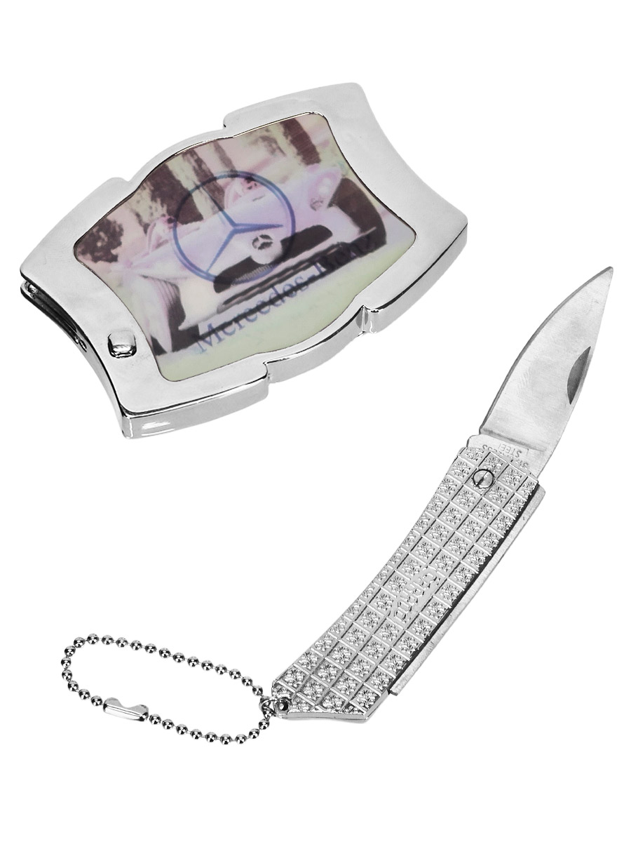 Пряжка с ножом Mercedes-Benz - фото 2 - rockbunker.ru