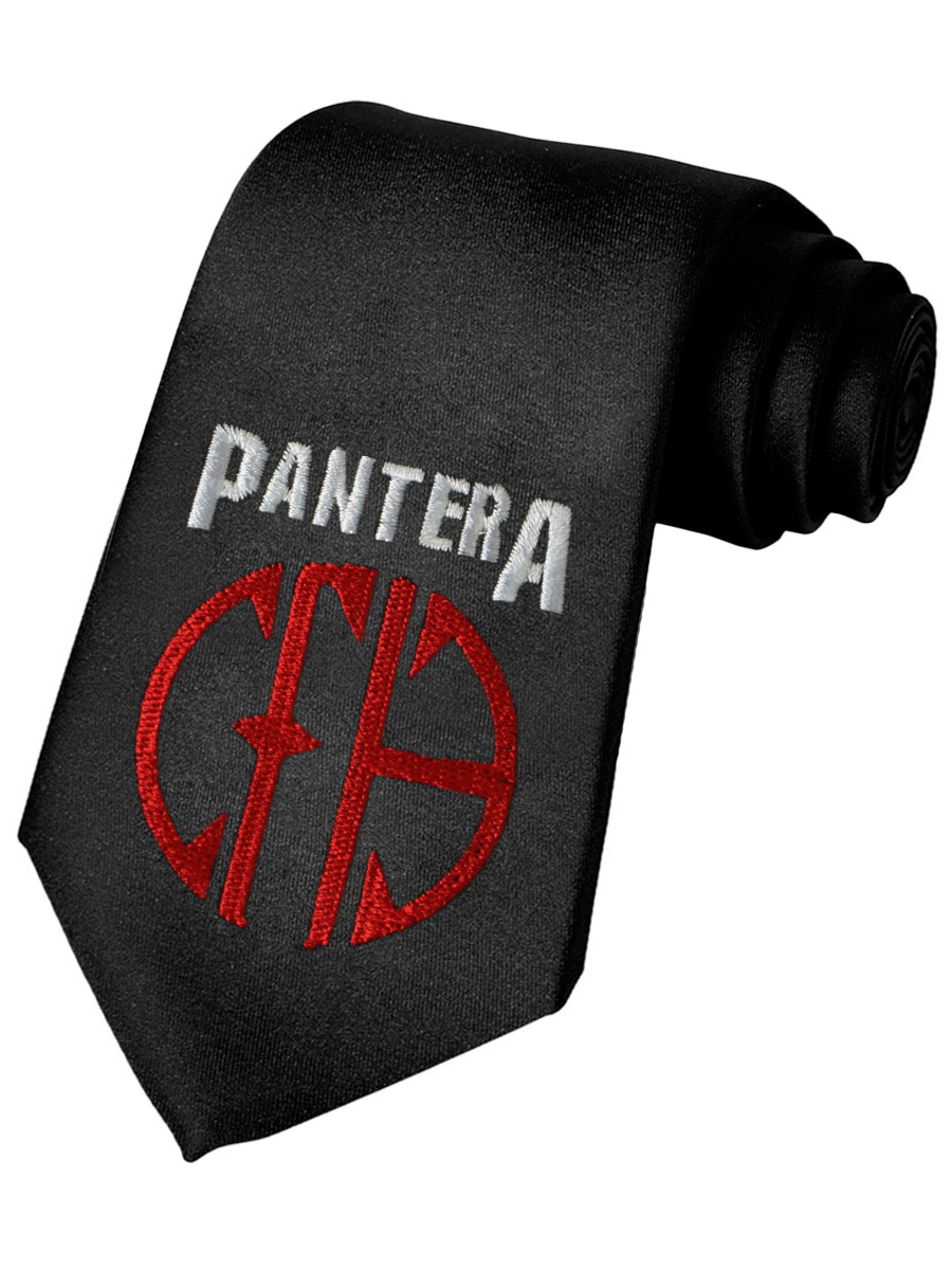 Галстук Pantera - фото 1 - rockbunker.ru