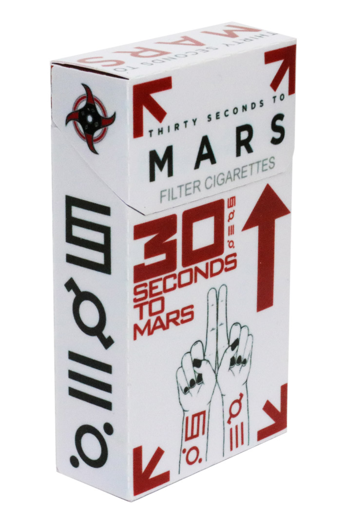 Чехол для сигарет 30 Seconds To Mars - фото 1 - rockbunker.ru