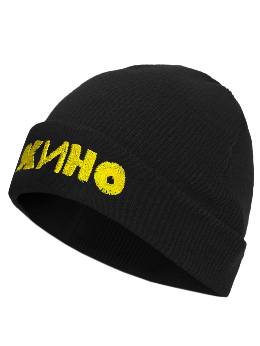 Шапка Rock Merch с отворотом Кино - фото 2 - rockbunker.ru