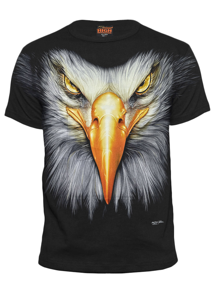 Футболка Rock Chang Eagle Face - фото 1 - rockbunker.ru