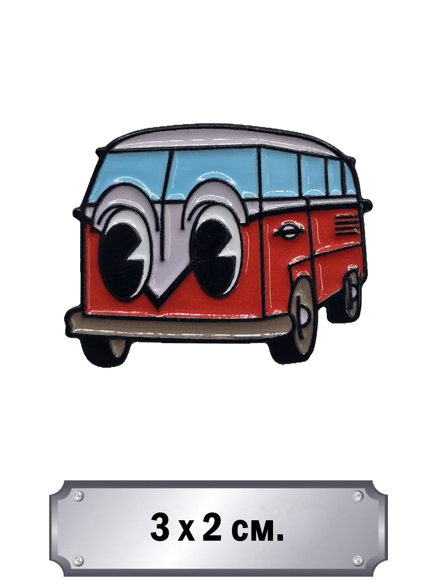 Значок Автобус - фото 1 - rockbunker.ru