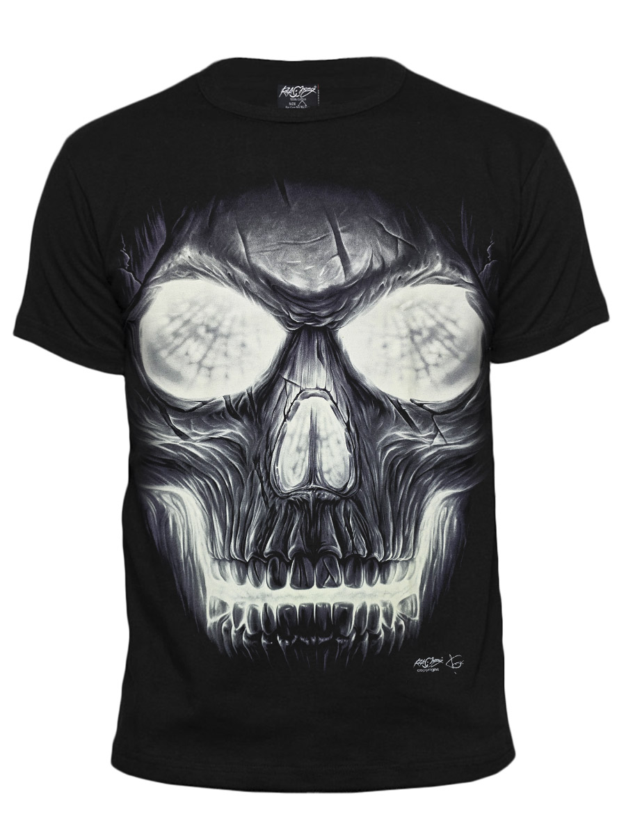 Футболка Rock Chang Призрачный Череп - фото 1 - rockbunker.ru