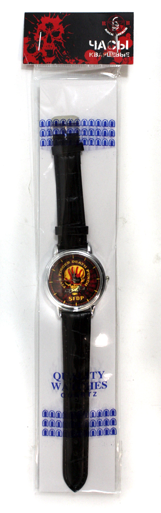 Часы RockMerch 5 Finger Death Punch наручные - фото 3 - rockbunker.ru