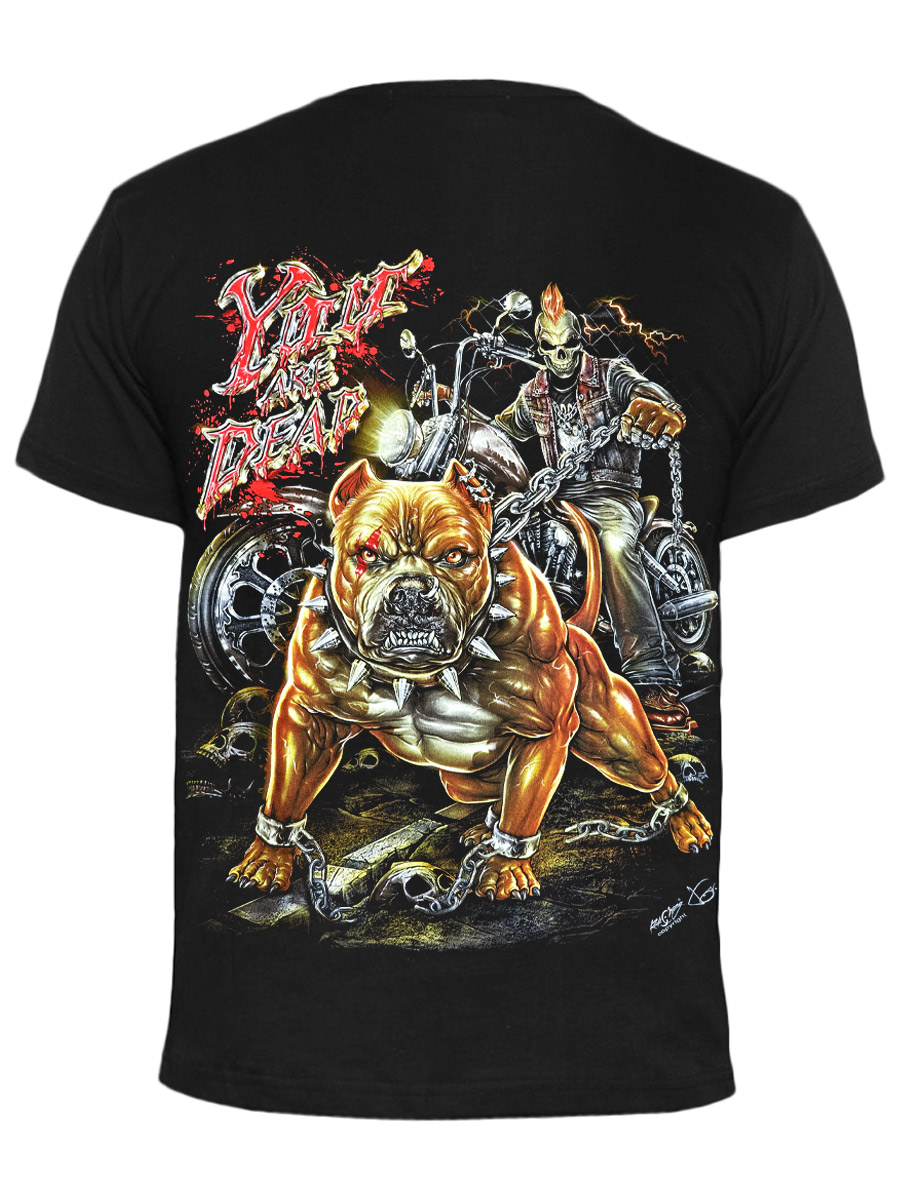 Футболка Rock Chang You Are Dead - фото 2 - rockbunker.ru