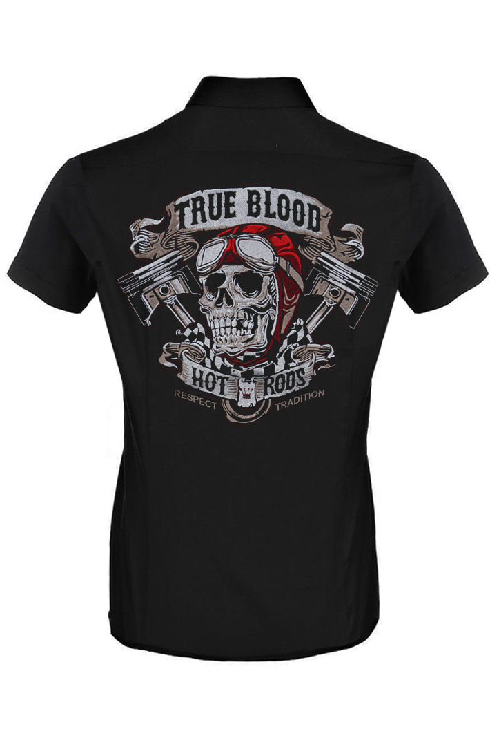 Рубашка True Blood - фото 2 - rockbunker.ru