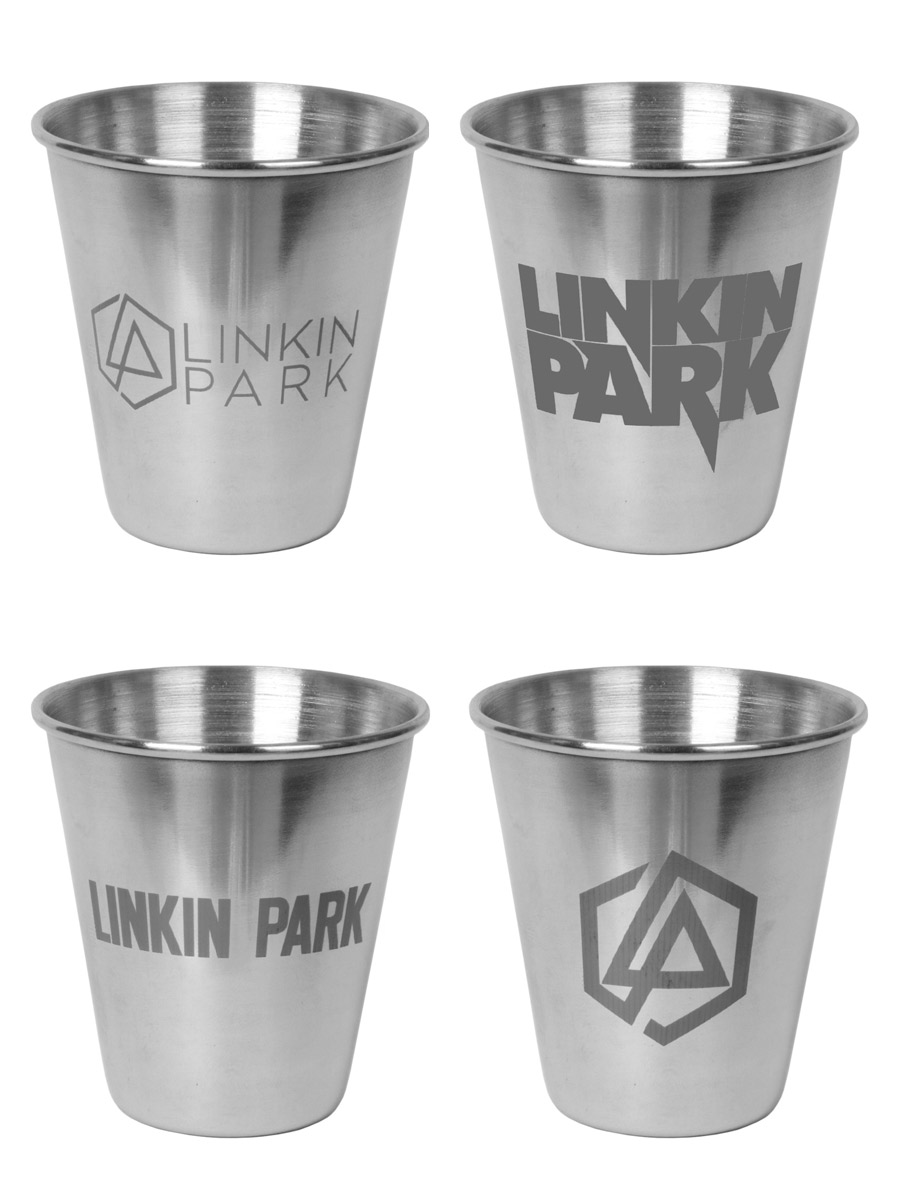 Набор стаканов походный RockMerch Linkin Park - фото 6 - rockbunker.ru