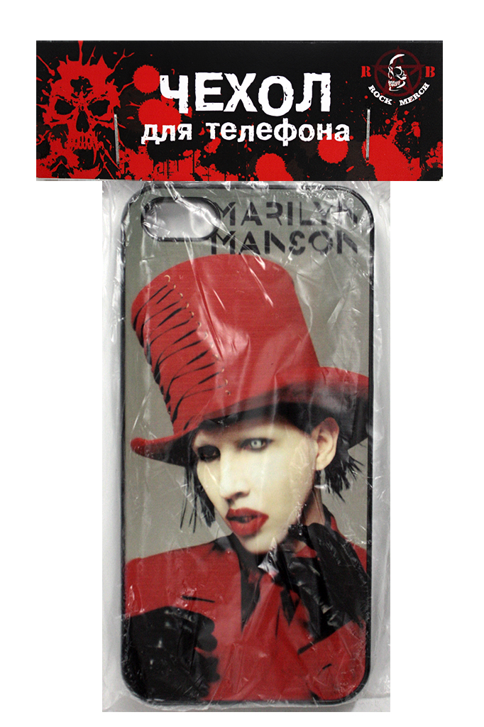 Чехол RockMerch для Apple iPhone Marilyn Manson - фото 3 - rockbunker.ru