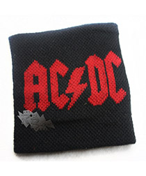 Напульсник AC DC - фото 1 - rockbunker.ru