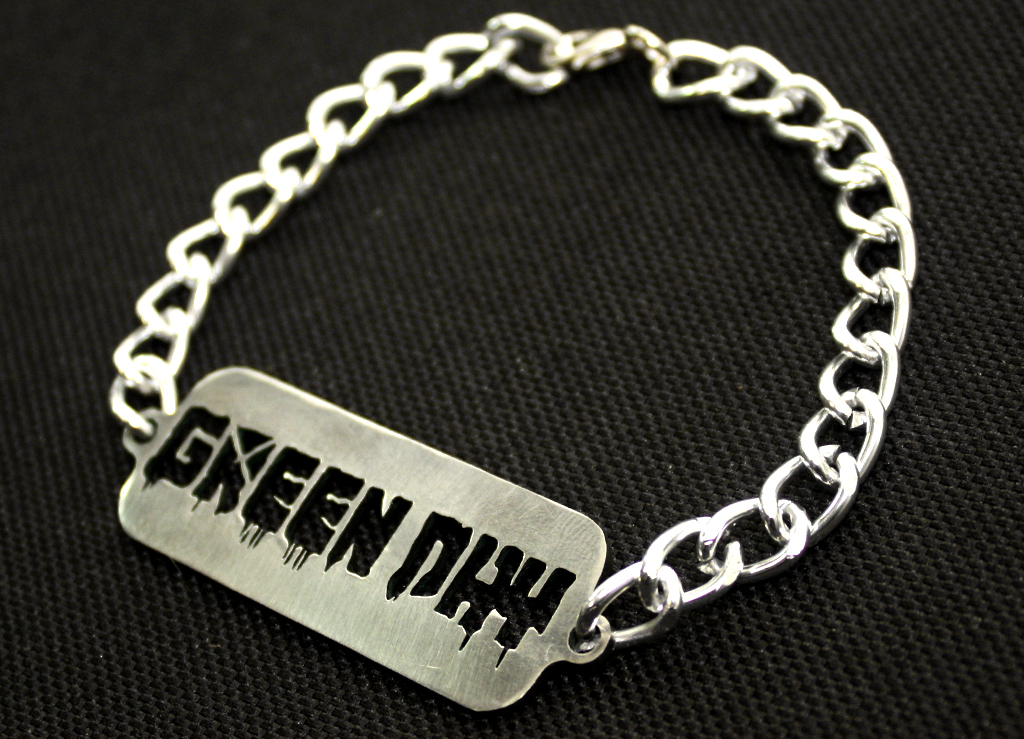 Браслет Green Day - фото 3 - rockbunker.ru