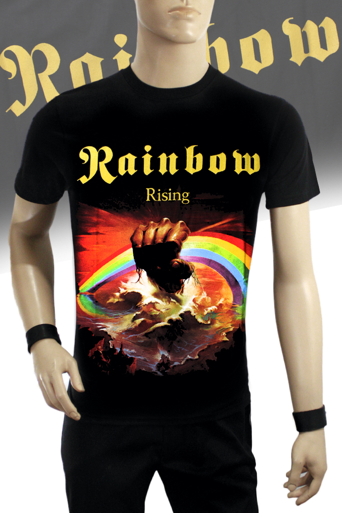 Футболка Hot Rock Rainbow Rising - фото 1 - rockbunker.ru