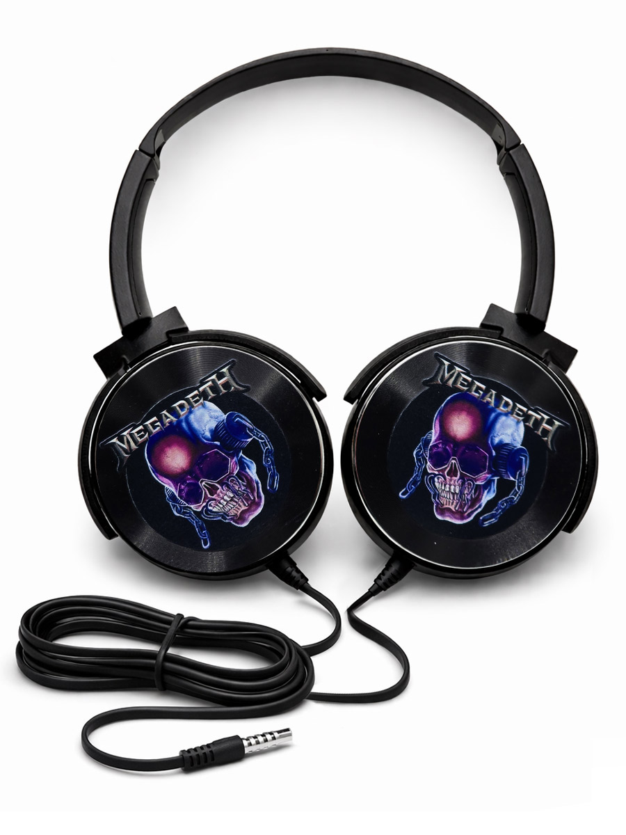 Наушники Megadeth - фото 1 - rockbunker.ru