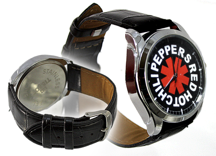 Часы RockMerch Red Hot Chili Peppers наручные - фото 2 - rockbunker.ru