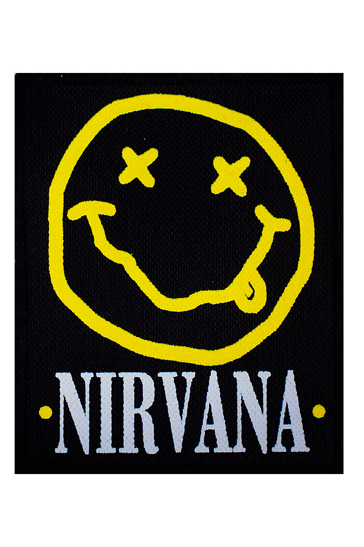 Нашивка Nirvana - фото 1 - rockbunker.ru