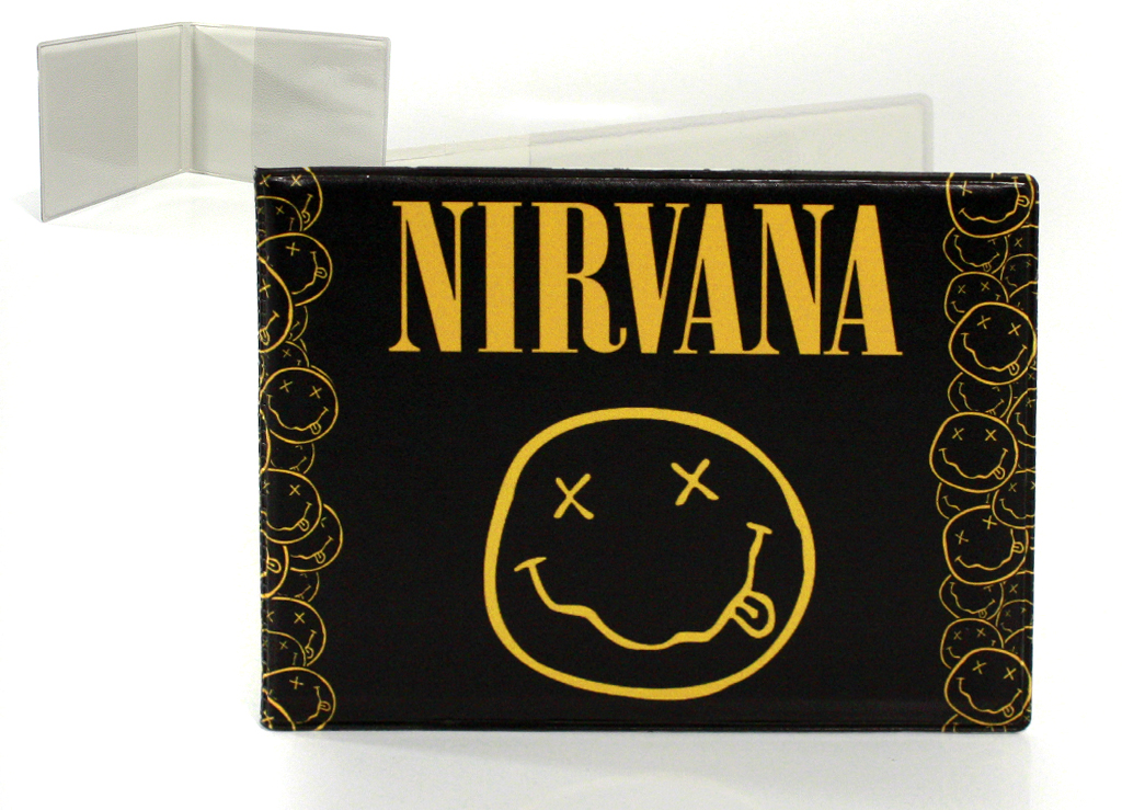 Обложка RockMerch Nirvana для студенческого билета - фото 1 - rockbunker.ru