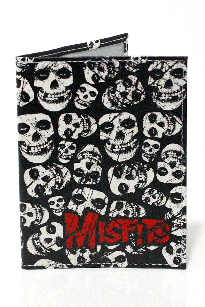 Обложка на паспорт RockMerch Misfits - фото 1 - rockbunker.ru