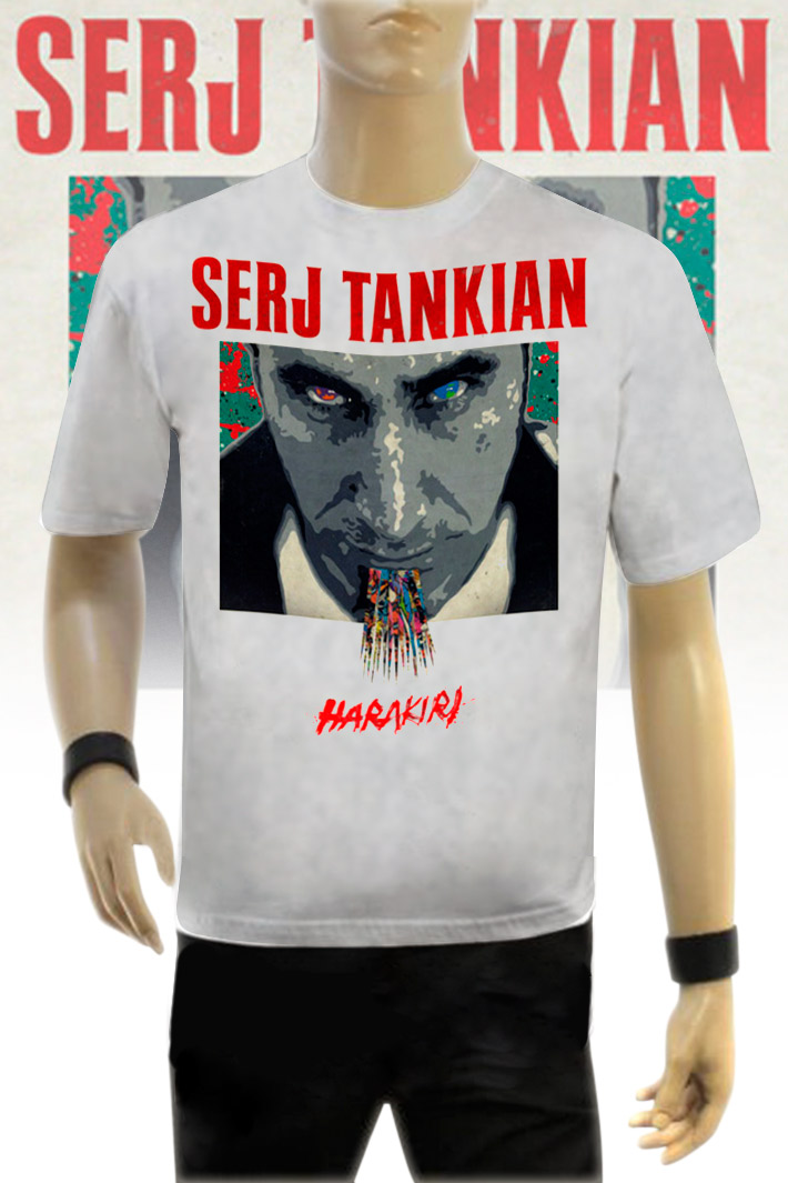 Футболка Serj Tankian Harakiri - фото 1 - rockbunker.ru