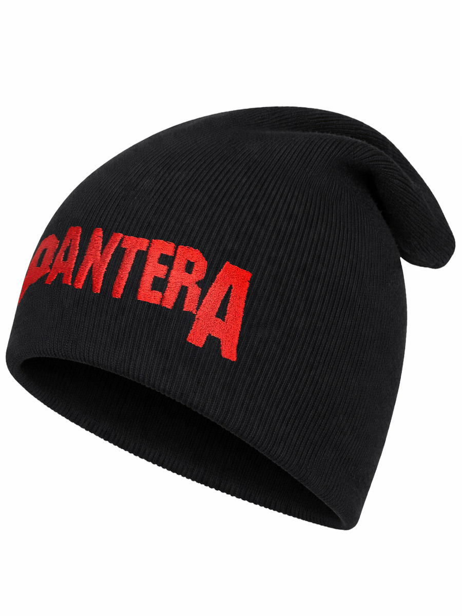 Шапка Pantera красная - фото 2 - rockbunker.ru