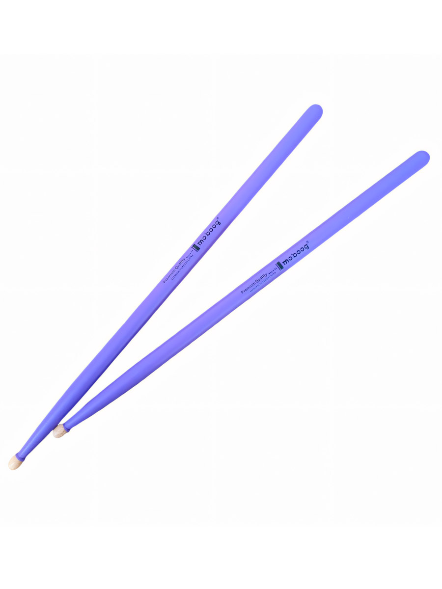 Барабанные палочки Moboog  Фиолетовые - фото 1 - rockbunker.ru